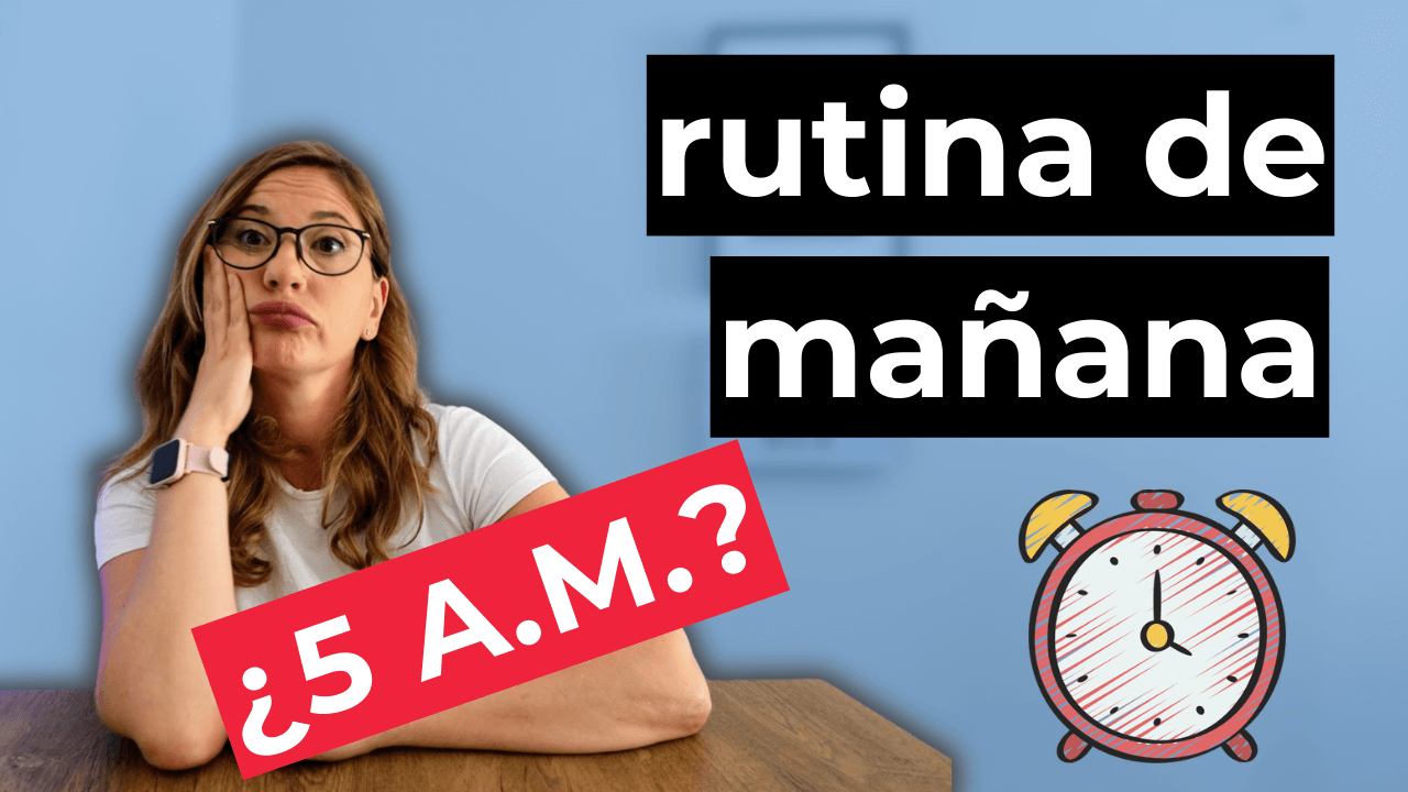 Cómo planificar una rutina de mañana efectiva
