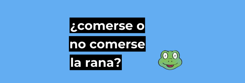 Comerse la rana: ¿El Secreto de la Productividad Real o una Batalla Matutina?