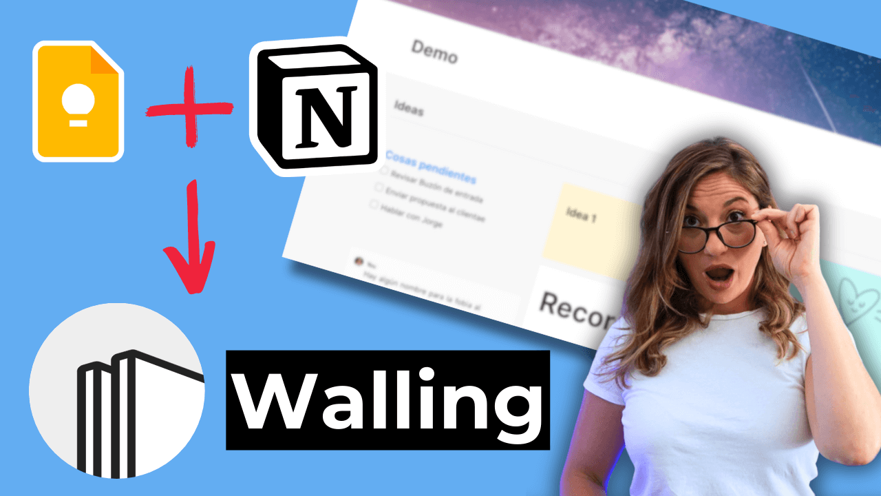 Walling, lo mejor de Google Keep y Notion combinados