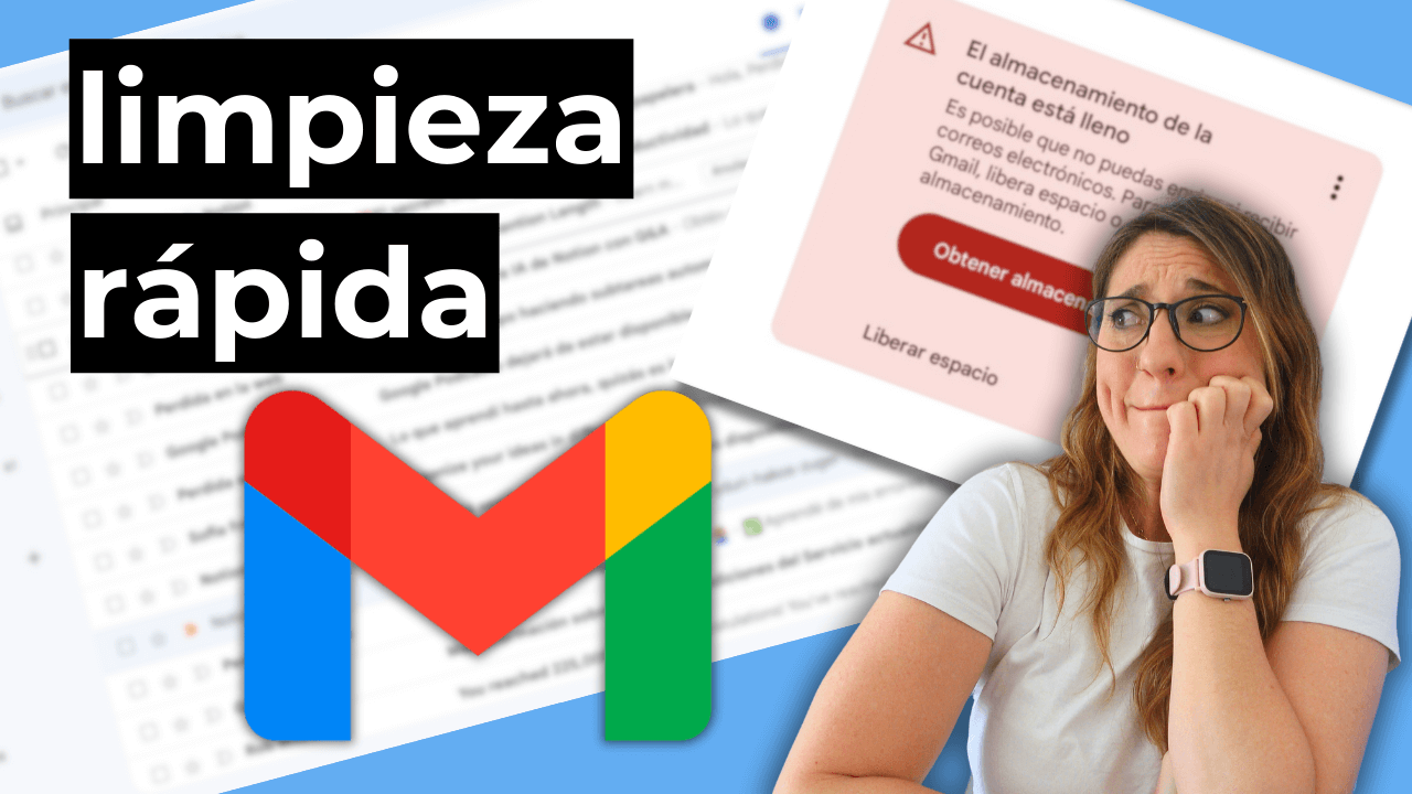 Cómo liberar espacio en Gmail